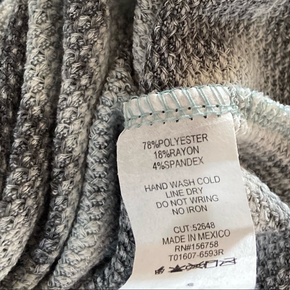 Honeyme blue/white patterned short sleeve shirt - Picture 6 of 6